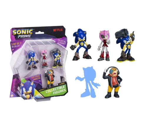Sonic Prime 5’li Figür Seti S2 Kulaklıklı Doktor Don'T Sonic Prime 5’li Figür Seti S2 Kulaklıklı Doktor Don'T