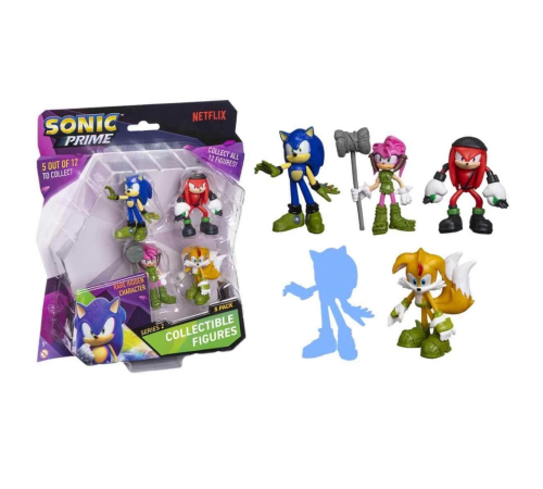 Sonic Prime 5’li Figür Seti S2 Kulaklıklı Doktor Don'T Sonic Prime 5’li Figür Seti S2 Kulaklıklı Doktor Don'T
