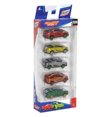 Speed Racer Road Series Metal Model Araba Seti 5'li