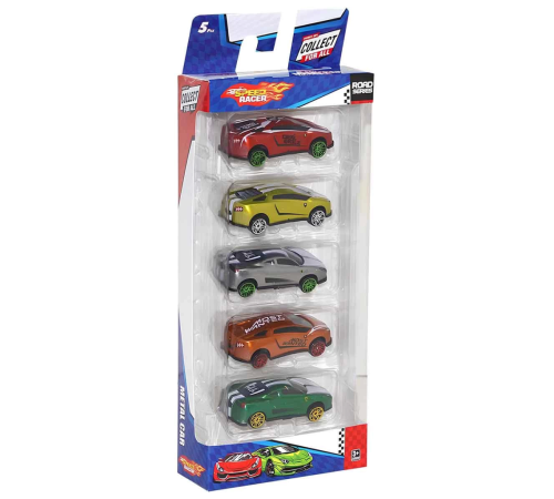 Speed Racer Road Series Metal Model Araba Seti 5'li Speed Racer Road Series Metal Model Araba Seti 5'li