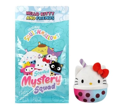 Squishmallows Mystery Squad Hello Kitty Sürpriz Figür 13 cm