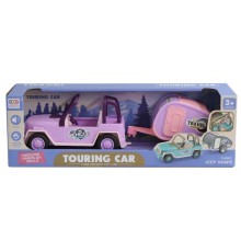 SS113A-SS113C Çekme Karavan Sesli Safari Araba -Birliktoys