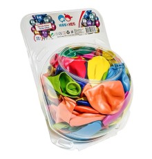STR-117 Metalik Karışık Renk 100lü Balon