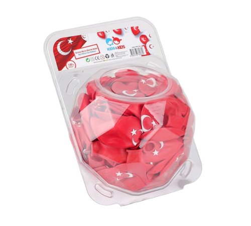 STR-140 Bayrak Balon 100lü STR-140 Bayrak Balon 100lü