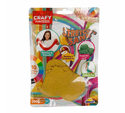Streç Oyun Kumu Sarı 200 gr Streç Oyun Kumu Sarı 200 gr