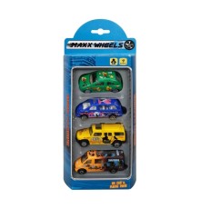 Street Machine 4'lü Mini Araçlar