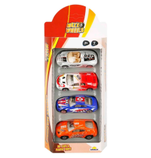 Street Machine 4'lü Mini Araçlar