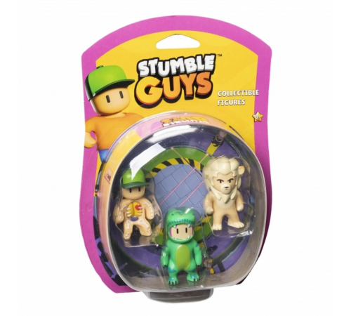 Stumble Guys 3'lü Aksiyon Figür Set Stumble Guys 3'lü Aksiyon Figür Set