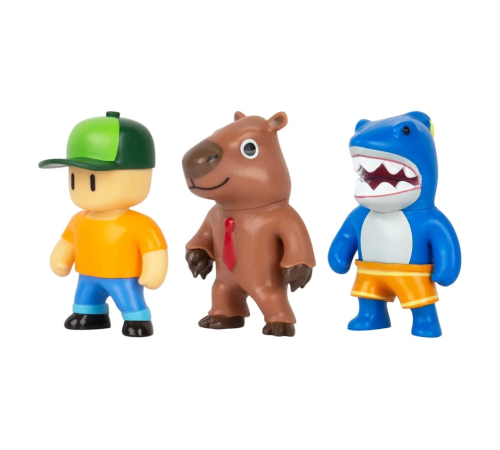 Stumble Guys 3'lü Figür Set Stumble Guys 3'lü Figür Set