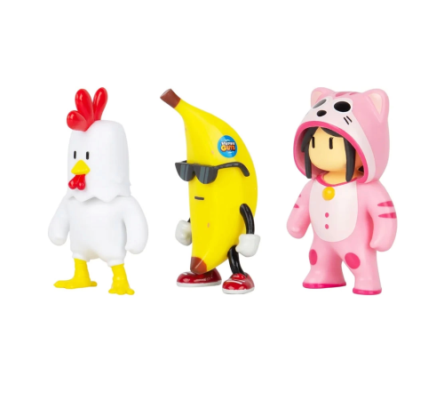 Stumble Guys 3'lü Figür Set Stumble Guys 3'lü Figür Set