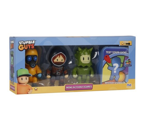 Stumble Guys 4'lü Aksiyon Figür Set Stumble Guys 4'lü Aksiyon Figür Set