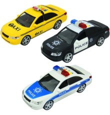 Sunman 1:16 Sesli Işıklı Polis ve Taksi