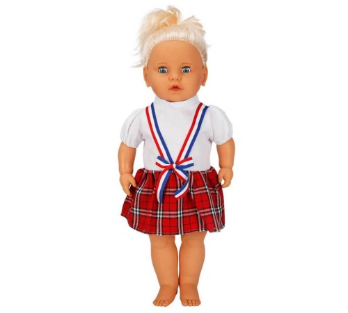 Sunman Lila Sesli Saçlı Et Bebek