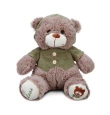 Sunman Puffy Friends T-Shirtlü Sevimli Peluş Ayı 43 cm