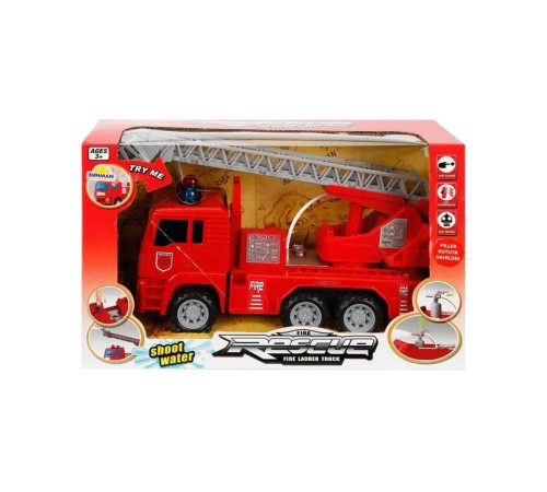 Sunman Sesli ve Işıklı Su Fışkırtan İtfaiye Aracı 24 cm