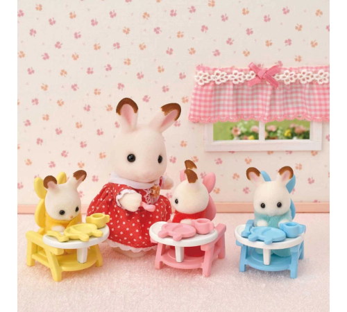 SylvanianFamiliesÜçüzlerBakımSetiRenkli5532
