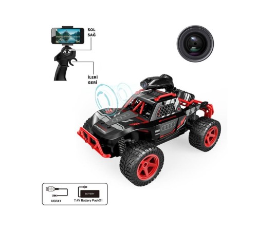 SYR-666-764WA Kumandalı Şarjlı Kameralı Off Road Araba -Vardem Oyuncak SYR-666-764WA Kumandalı Şarjlı Kameralı Off Road Araba -Vardem Oyuncak