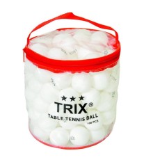T-813A Trix Pinpon Topu Beyaz 100 Adet -Dinamik Oyuncak
