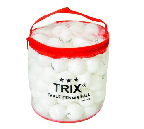 T-813A Trix Pinpon Topu Beyaz 100 Adet -Dinamik Oyuncak T-813A Trix Pinpon Topu Beyaz 100 Adet -Dinamik Oyuncak