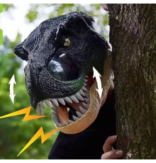 T-REX MASKESİ IŞIKLI VE SESLİ -MGA