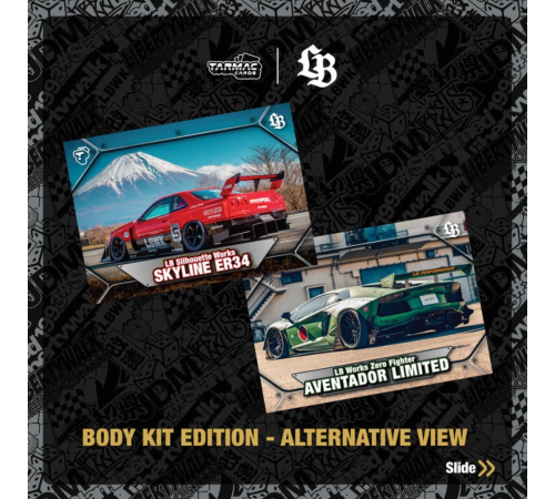 Tarmac Cards Liberty Walk Koleksiyonluk Kartları Cilt 01 Kutu TC-LBC-01 Tarmac Cards Liberty Walk Koleksiyonluk Kartları Cilt 01 Kutu TC-LBC-01