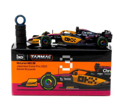 Tarmac Works 1/64 McLaren MCL36 Japanese Grand Prix 2022 Daniel Ricciardo #3 - GLOBAL64 Tarmac Works 1/64 McLaren MCL36 Japanese Grand Prix 2022 Daniel Ricciardo #3 - GLOBAL64