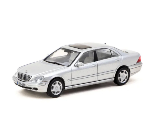 Tarmac Works 1/64 Mercedes Benz S Class Brilliant Silver Metal Tarmac Works 1/64 Mercedes Benz S Class Brilliant Silver Metal