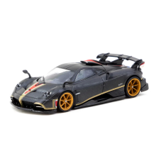 Tarmac Works 1/64 Pagani Imola Matt Black Carbon Fiber
