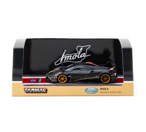 Tarmac Works 1/64 Pagani Imola Matt Black Carbon Fiber Tarmac Works 1/64 Pagani Imola Matt Black Carbon Fiber