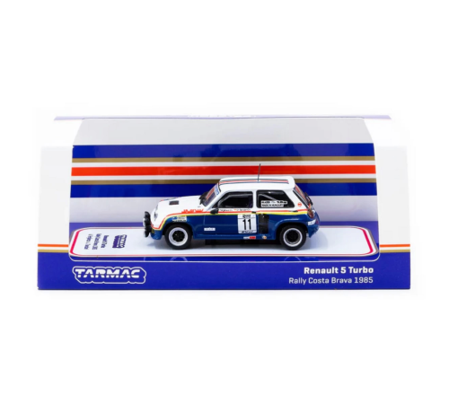 Tarmac Works 1/64 Renault 5 Turbo Rally Costa Brava 1985 #11 Tarmac Works 1/64 Renault 5 Turbo Rally Costa Brava 1985 #11