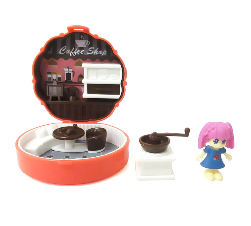 Taşınabilir Dollhouse Mini Figür Sürpriz Paket Taşınabilir Dollhouse Mini Figür Sürpriz Paket