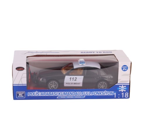 TC-125P KUTULU UZ KUM PİLLİ POLİS ARABA TC-125P KUTULU UZ KUM PİLLİ POLİS ARABA