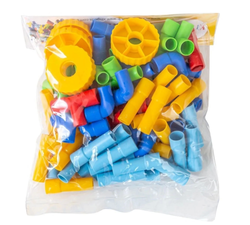 Tekerlekli Boru Lego 72 Parça Tekerlekli Boru Lego 72 Parça