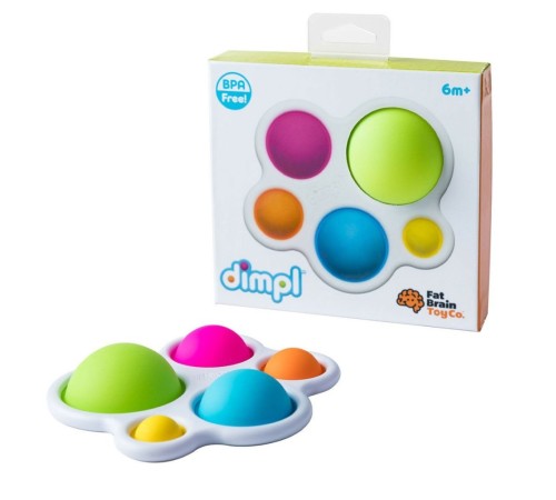 TFB192 Fat Brain Toys, Dimpl Duyu Düğmeleri TFB192 Fat Brain Toys, Dimpl Duyu Düğmeleri