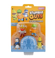 TUY22000 Stumble Guys 5li Mini Figür