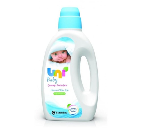 Uni Baby Aktif Sıvı Çamaşır Deterjanı 1500 ml Uni Baby Aktif Sıvı Çamaşır Deterjanı 1500 ml
