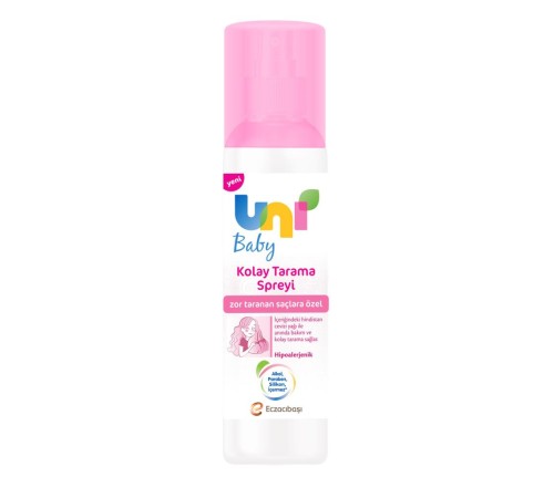 Uni Baby Kolay Saç Tarama Spreyi 200 ml Uni Baby Kolay Saç Tarama Spreyi 200 ml