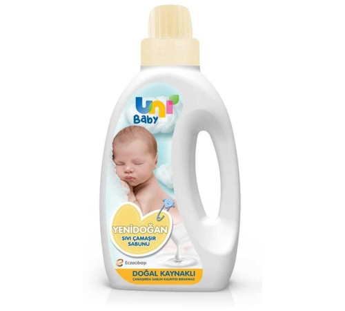 Uni Baby Yenidoğan Sıvı Çamaşır Sabunu 1500 ml Uni Baby Yenidoğan Sıvı Çamaşır Sabunu 1500 ml