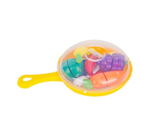 URT0007 Tavada Meyve Sebze Set 15 Parça -Birliktoys URT0007 Tavada Meyve Sebze Set 15 Parça -Birliktoys