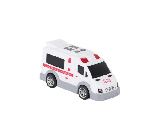 URT004-01 Şehrin Kırılmazları Sürtmeli Ambulans -Birliktoys URT004-01 Şehrin Kırılmazları Sürtmeli Ambulans -Birliktoys