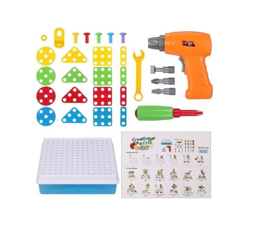 URT014-001 Birlik, 3D Eğitici Matkap Seti Hayvanlar Özel Fiyatlı Ürün URT014-001 Birlik, 3D Eğitici Matkap Seti Hayvanlar Özel Fiyatlı Ürün