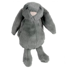 Nessi World Uyku Arkadaşı Tavşan Peluş Gri 34 cm