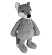Nessi World Uyku Arkadaşı Tilki Peluş Gri 50 cm
