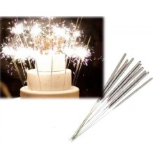 Uzun Tel Maytap Pasta Maytabı Kına Gecesi Bekarlığa Veda Maytap 25 cm 10 Adet