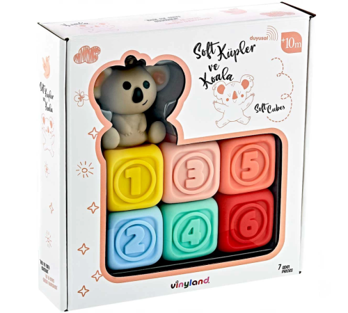 Vinyland Soft Aktivite Küpler Koala 7'li Set 661914 Vinyland Soft Aktivite Küpler Koala 7'li Set 661914