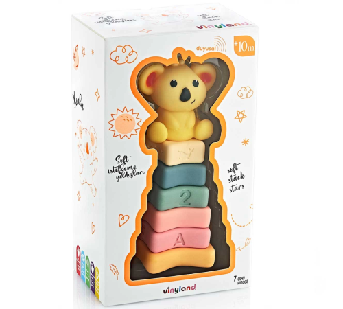 Vinyland Soft Yıldız Halkalar Koala 7'li Set 661877 Vinyland Soft Yıldız Halkalar Koala 7'li Set 661877