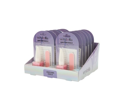 VRB48000 Very Bella - Unicorn Tırnak Seti (oje+kağıt törpü) VRB48000 Very Bella - Unicorn Tırnak Seti (oje+kağıt törpü)