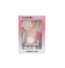 VRB83000 Very Bella Güzellik Seti (saç tebeşiri+far+yüz boyası+lip gloss+sticker