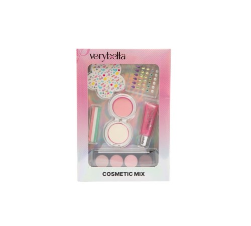 VRB83000 Very Bella Güzellik Seti (saç tebeşiri+far+yüz boyası+lip gloss+sticker VRB83000 Very Bella Güzellik Seti (saç tebeşiri+far+yüz boyası+lip gloss+sticker