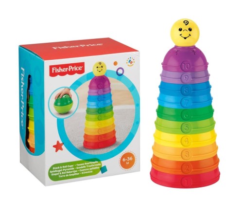 W4472 Fisher-Price® Numaralı Kaplar / Sıralama ve Şekil Ayırma Oyuncakları W4472 Fisher-Price® Numaralı Kaplar / Sıralama ve Şekil Ayırma Oyuncakları